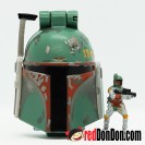 STAR WARS MICRO MACHINES BY GALOOB(1996), BOBA FETT, ADMIRAL ACKBAR, GAMORREAN GUARD
