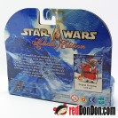 STAR WARS HOLIDAY EDITION YODA 2003 HASBRO 2nd ED. 