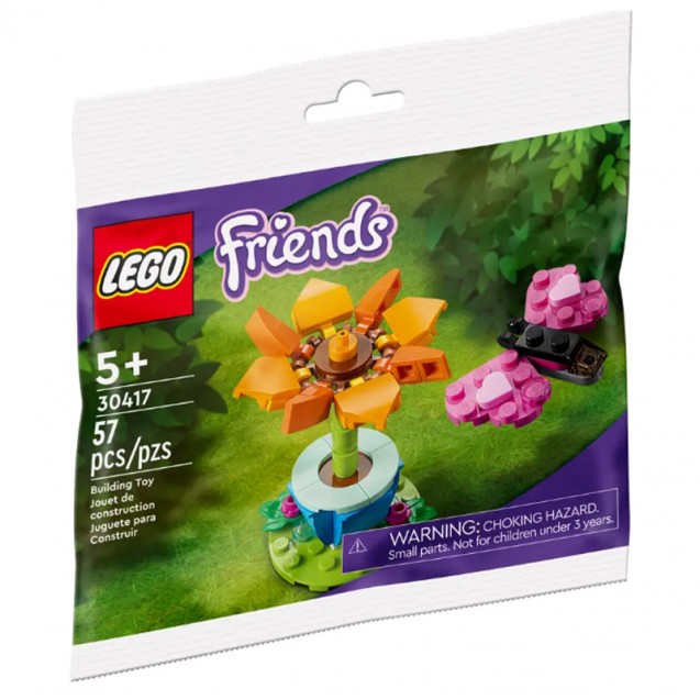 LEGO, 30417 GARDEN FLOWER AND BUTTERFLY, POLYBAG