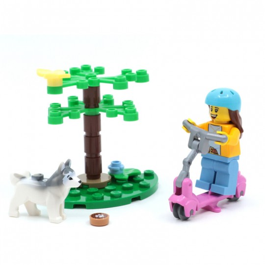LEGO, 30639 CITY DOG PARK AND SCOOTER, POLYBAG