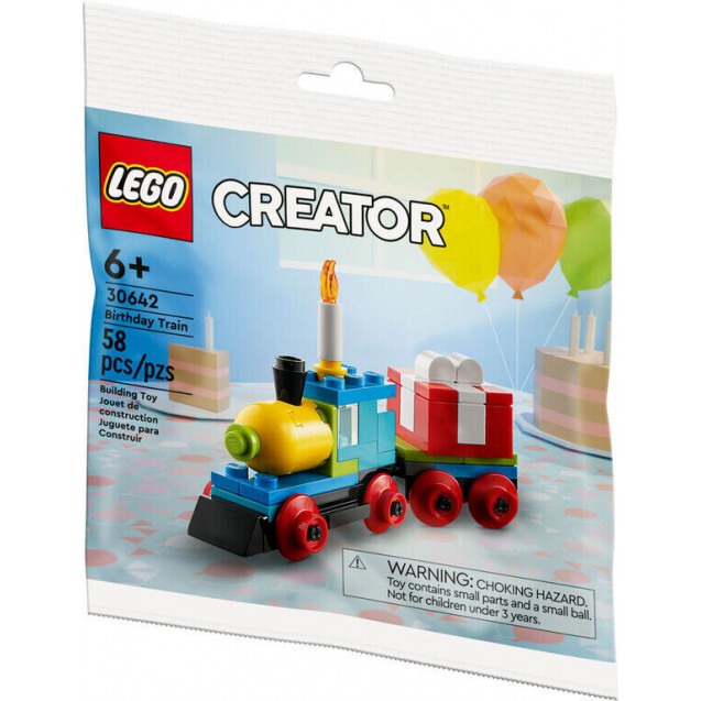LEGO, 30642 BIRTHDAY TRAIN, POLYBAG