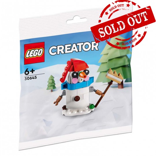 LEGO, 30645 SNOWMAN, POLYBAG