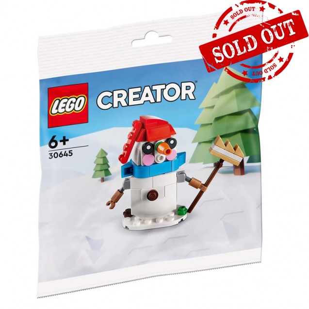 LEGO, 30645 SNOWMAN, POLYBAG