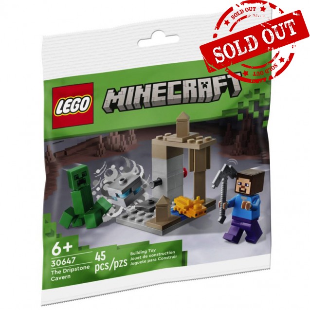 LEGO, 30647 THE DRIPTONE CAVERN, MINCRAFT, POLYBAG