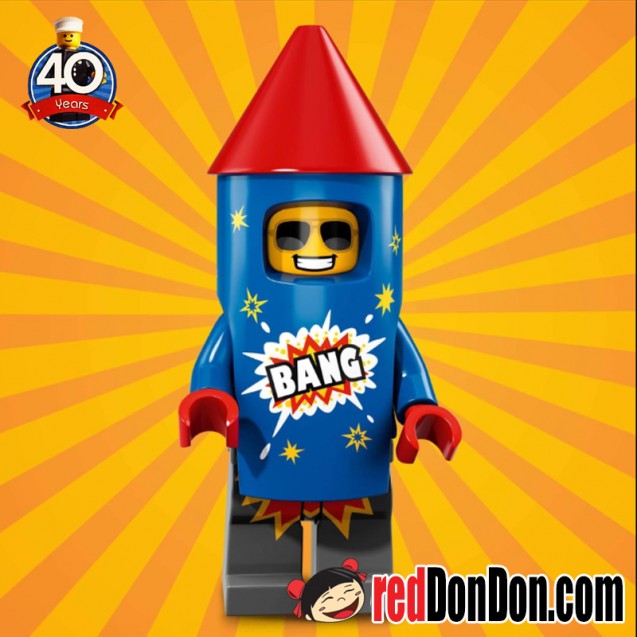 71021 Firework Guy - Series 18 - LEGO Minifigures 樂高人仔