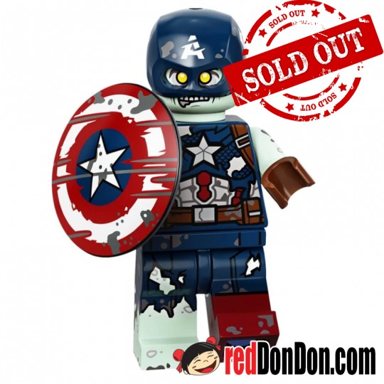 71031 Zombie Captain America 喪屍美國隊長 - Marvel Studios - LEGO Minifigures 樂高人仔