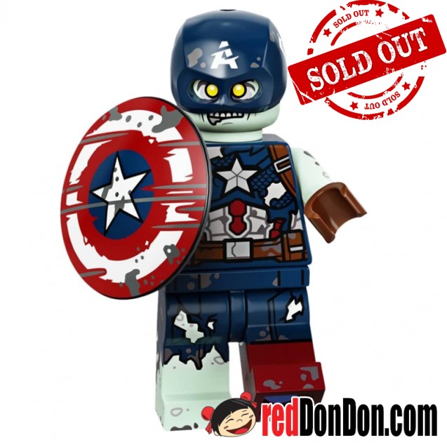 71031 Zombie Captain America 喪屍美國隊長 - Marvel Studios - LEGO Minifigures 樂高人仔
