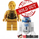 LEGO Star Wars C-3PO and R2-D2 Minifigure 8020394