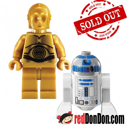 LEGO Star Wars C-3PO and R2-D2 Minifigure 8020394