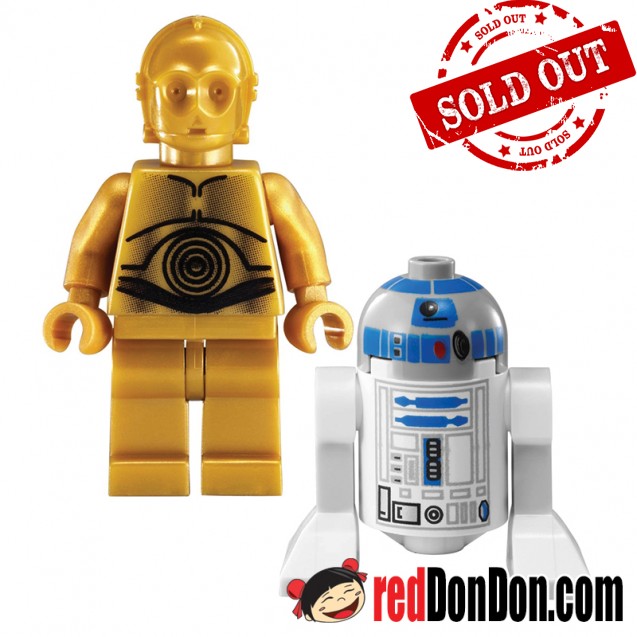LEGO Star Wars C-3PO and R2-D2 Minifigure 8020394