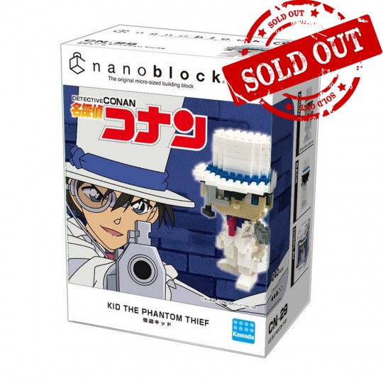 CN-29 nanoblock 神探柯南系列‧怪盜基德 KID THE PHANTOM THIEF