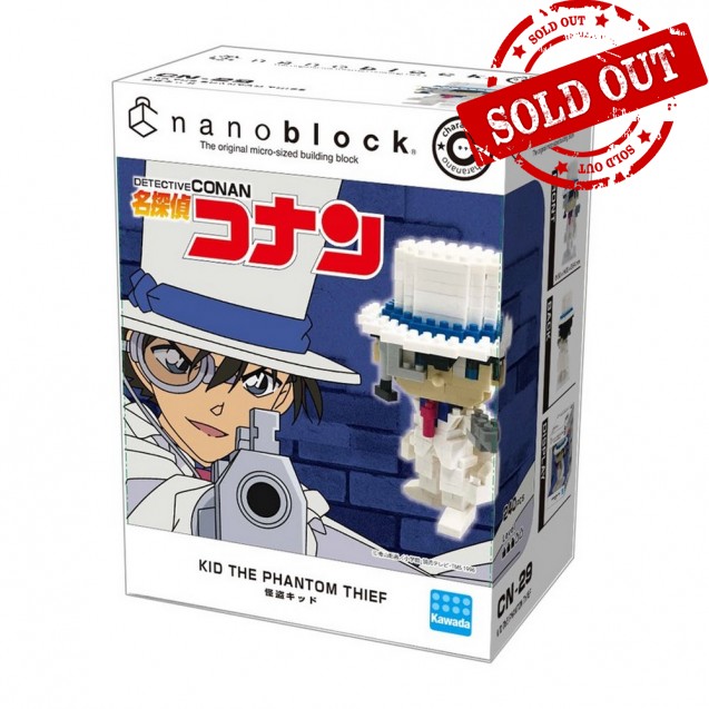 CN-29 nanoblock 神探柯南系列‧怪盜基德 KID THE PHANTOM THIEF
