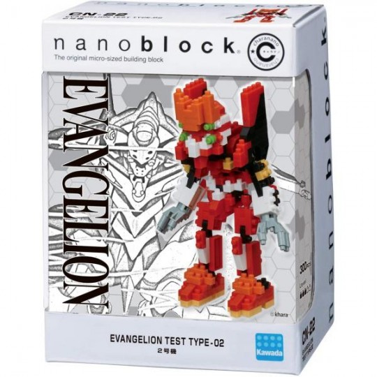 CN-22 nanoblock EVA-02 PRODUCTION MODEL K 新世紀福音戰士