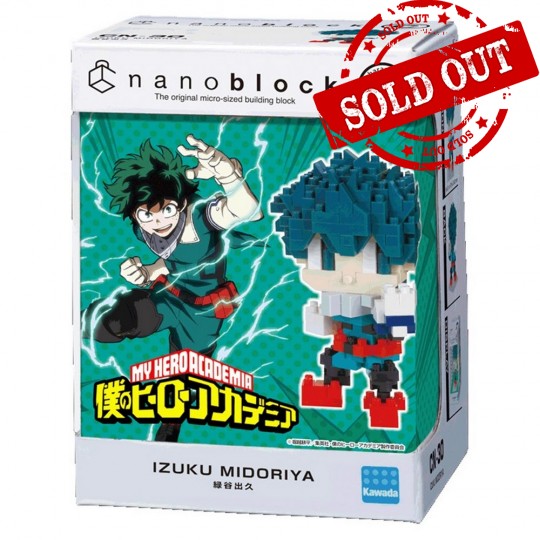 CN-30 nanoblock 我的英雄學院‧綠谷出久 MY HERO ACADEMIA IZUKU MIDORIYA 