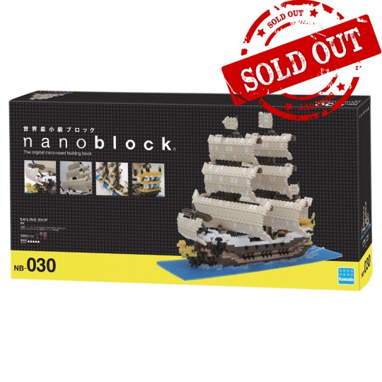 NB-030 nanoblock 帆船 SAILING SHIP