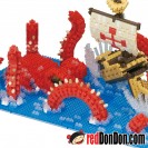 NB-041 海怪 KRAKEN - KING OF THE SEA nanoblock