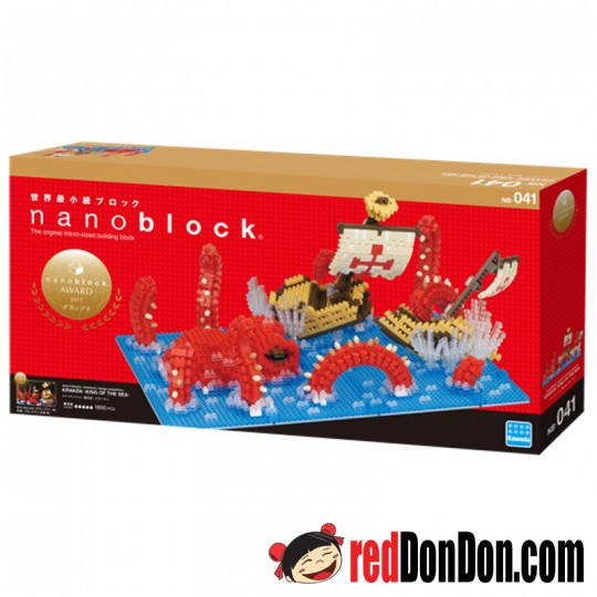 NB-041 海怪 KRAKEN - KING OF THE SEA nanoblock