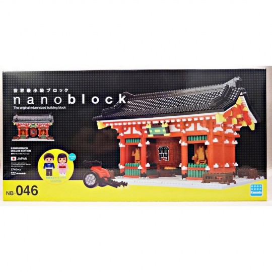 NB-046 nanoblock  雷門 KAMINARIMON DELUXE EDITION
