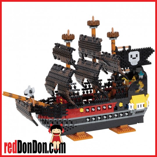 NB-050 nanoblock PIRATE SHIP DX 海盜船
