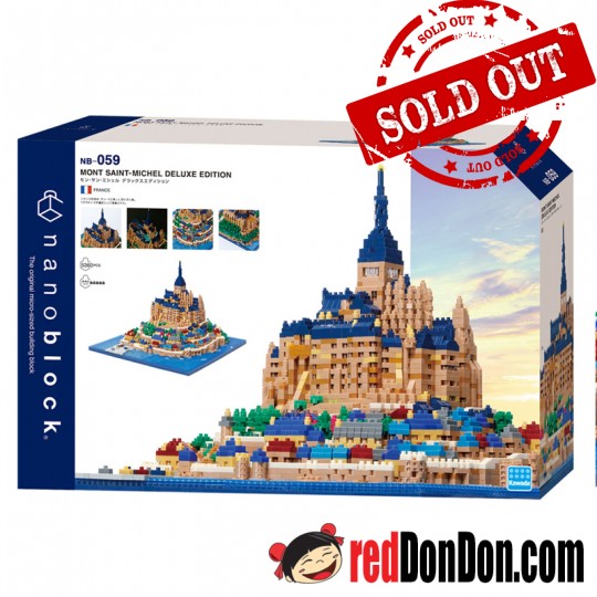 NB-059 法國‧聖米歇爾山 MONT SAINT-MICHEL DX nanoblock