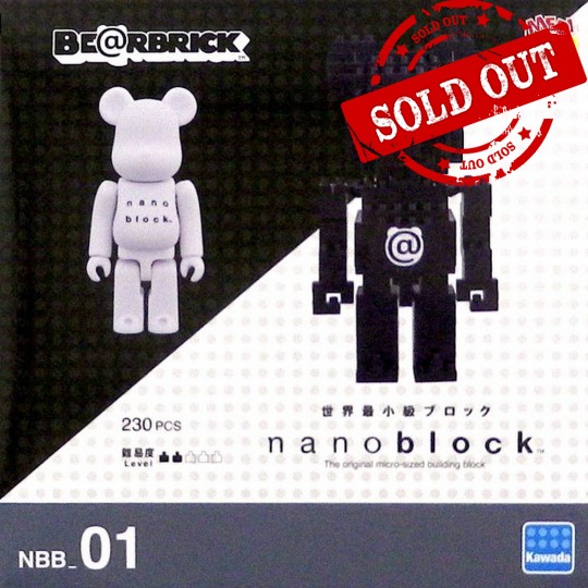 NBB-01 nanoblock BE@RBRICK聯乘系列