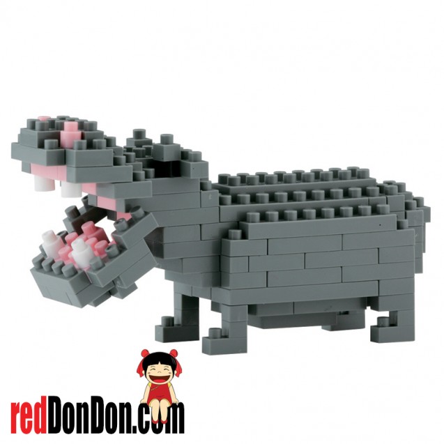 *NBC-049 河馬 HIPPOPOTAMUS nanoblock