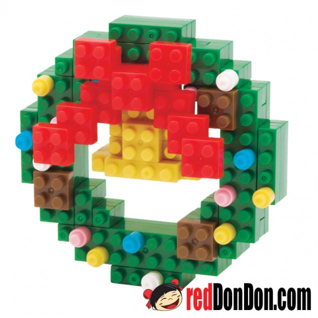 *NBC-071 聖誕花環 CHRISTMAS WREATH nanoblock