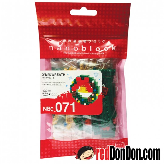 *NBC-071 聖誕花環 CHRISTMAS WREATH nanoblock