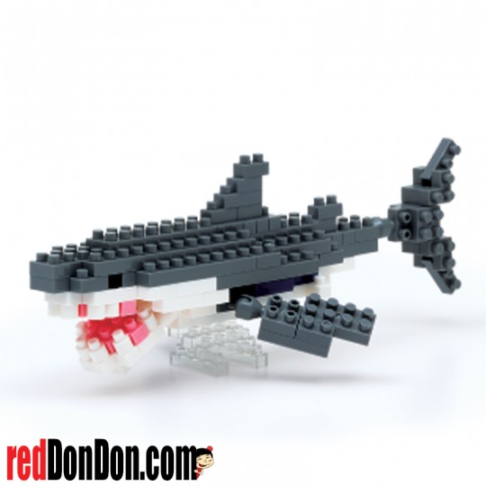 *NBC-082 大白鯊 GREAT WHITE SHARK nanoblock