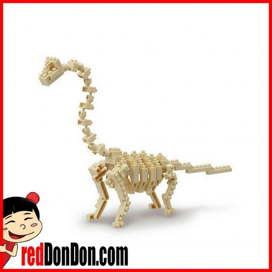 *NBC-114 nanoblock BRACHIOSAURUS SKELETON MODEL
