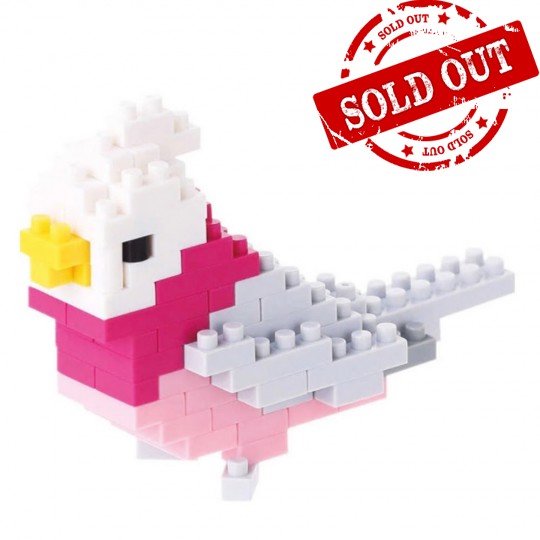 NBC-140 nanoblock 澳洲-玫瑰鳳頭鸚鵡 GALAH