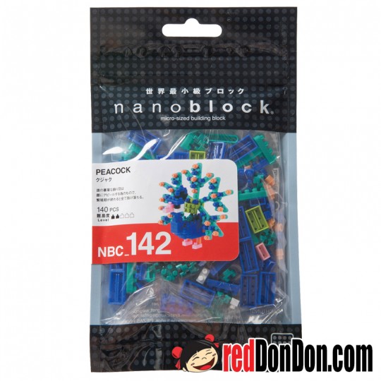 NBC-142 孔雀 PEACOCK nanoblock