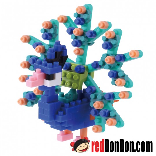 NBC-142 孔雀 PEACOCK nanoblock
