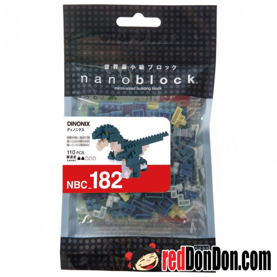 *NBC-182-恐爪龍-DINONIX-nanoblock