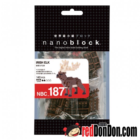 *NBC-187 愛爾蘭糜鹿 IRISH ELK nanoblock 