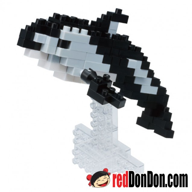 *NBC-191 太平洋斑紋海豚 PACIFIC WHITE-SIDED DOLPHIN nanoblock