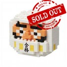 NBC-209 nanoblock DARUMA WHITE 開運達摩(白色)