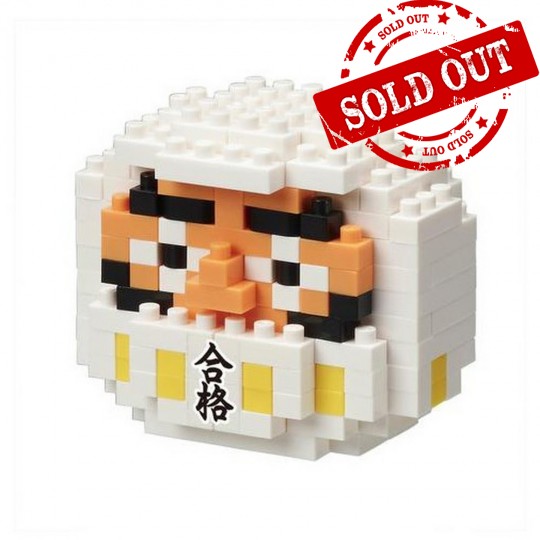 NBC-209 nanoblock DARUMA WHITE 開運達摩(白色)