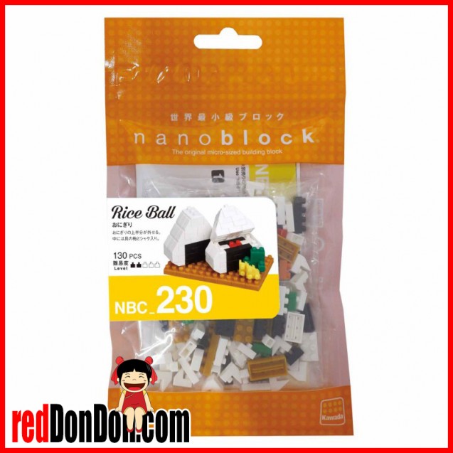 NBC-230 nanoblock RICE BALL 飯糰