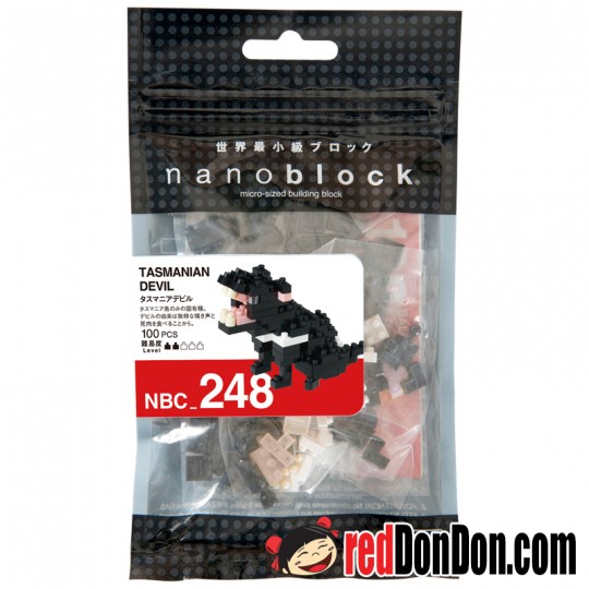 *NBC-248 塔斯曼尼亞袋獾 TASMANIAN DEVIL nanoblock
