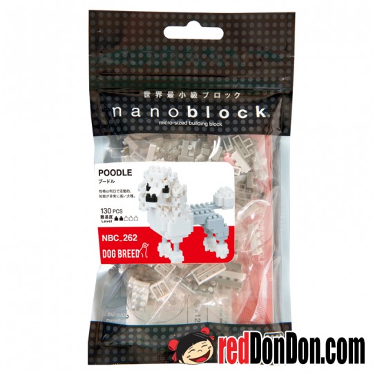 NBC-262 貴婦狗 POODLE nanoblock