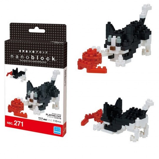 NBC-271 nanoblock PLAYING CAT