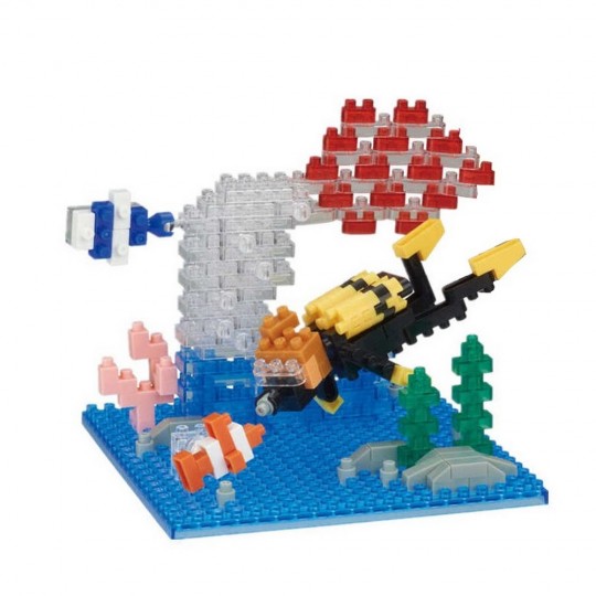 NBC-276 nanoblock SCUBA DIVING