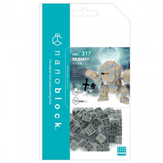 NBC-317 nanoblock MUMMY 木乃伊