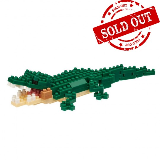 NBC-319 nanoblock CROCODILE 鱷魚
