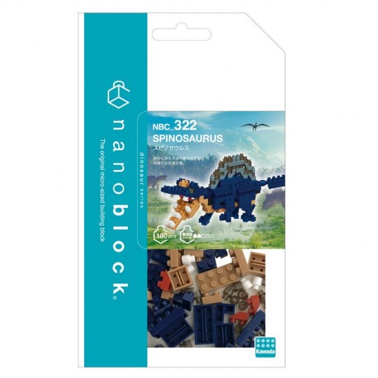 NBC-322 nanoblock SPINOSAURUS 恐龍系列‧棘背龍