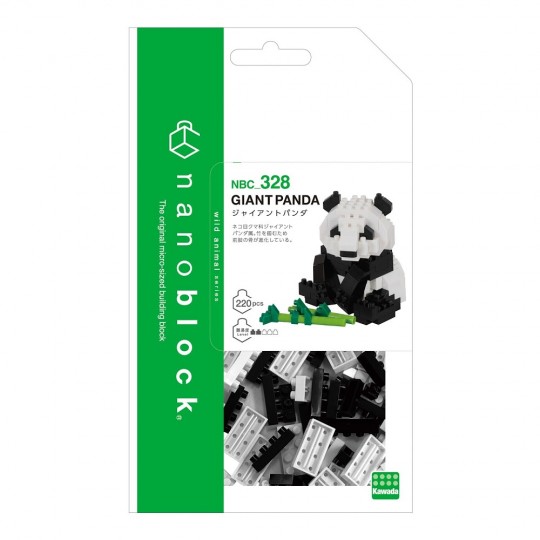 NBC-328 nanoblock 貓熊 GIANT PANDA