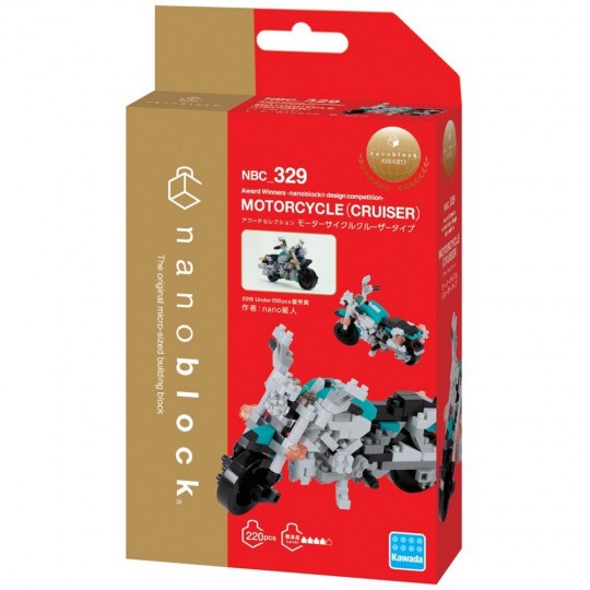 NBC-329 nanoblock 優秀賞得獎作品(電單車)