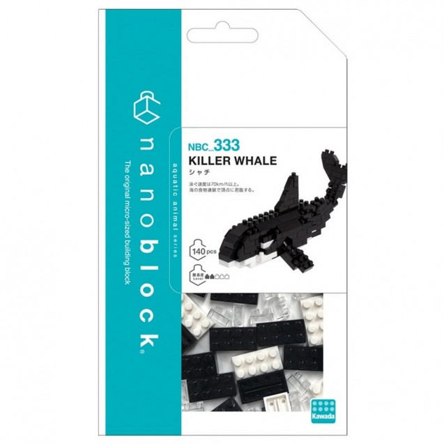 NBC-333 nanoblock KILLER WHALE 殺手鯨