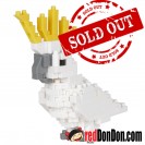NBC-344 SULPHUR-CRESTED COCKATOO 葵花鸚鵡 nanoblock 